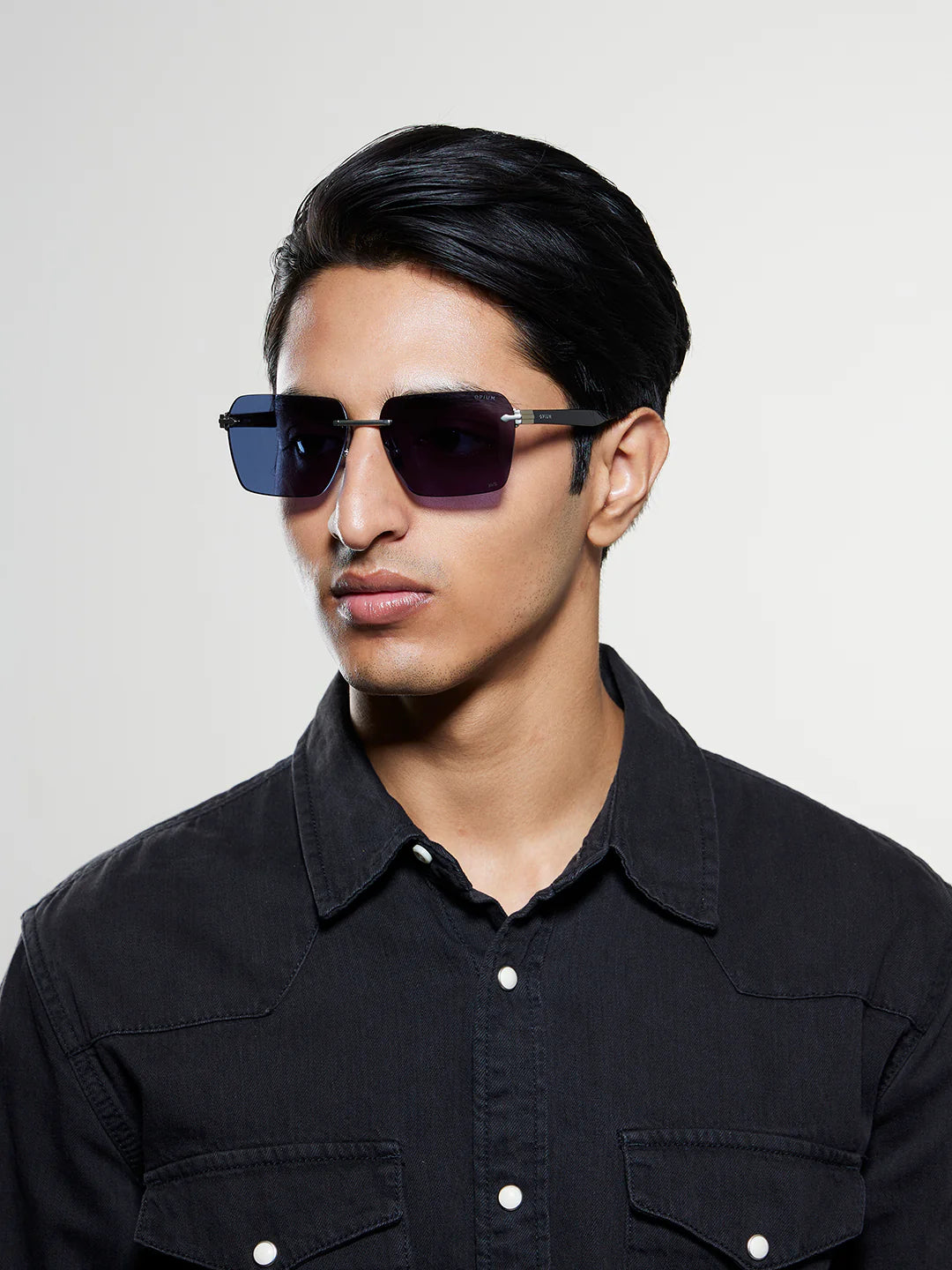 OPIUM Arkansas UV Protection Square Men Sunglasses